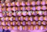 CME313 15.5 inches 8*10mm pumpkin moonstone gemstone beads