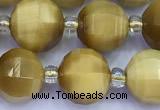 CME369 15 inches 10mm pumpkin golden tiger eye beads