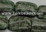 CME40 15.5 inches 20*30mm rectangle emerald gemstone beads