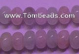 CMG131 15 inches 5*8mm rondelle natural morganite beads wholesale