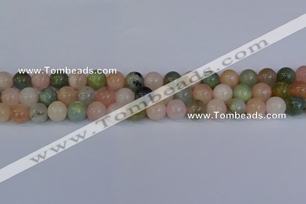 CMG163 15.5 inches 10mm round morganite gemstone beads wholesale