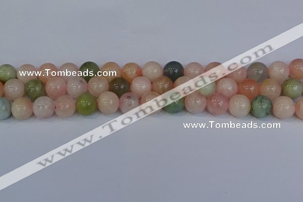 CMG164 15.5 inches 12mm round morganite gemstone beads wholesale