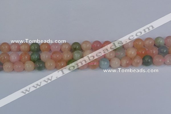 CMG174 15.5 inches 12mm round morganite gemstone beads wholesale