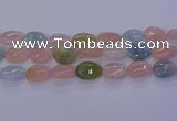 CMG234 15.5 inches 13*18mm flat teardrop morganite beads wholesale