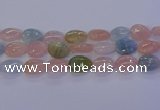 CMG235 15.5 inches 15*20mm flat teardrop morganite beads wholesale