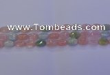 CMG237 15.5 inches 8*12mm oval morganite beads wholesale