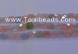 CMG261 15.5 inches 14*14mm faceted square morganite beads