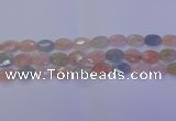 CMG265 15.5 inches 8*12mm faceted oval morganite beads