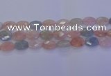 CMG267 15.5 inches 12*16mm faceted oval morganite beads