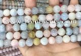 CMG404 15.5 inches 10mm round morganite beads wholesale