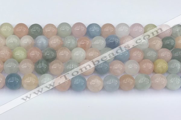 CMG433 15.5 inches 10mm round morganite beads wholesale