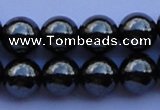 CMH11 16 inches 12mm round magnetic hematite beads Wholesale