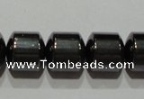 CMH122 15.5 inches 8*8mm tyre magnetic hematite beads