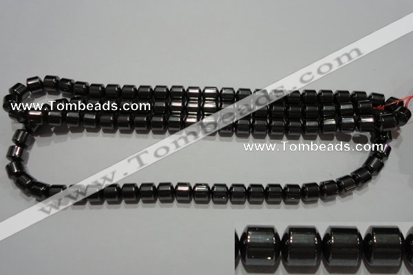 CMH122 15.5 inches 8*8mm tyre magnetic hematite beads