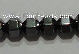 CMH124 15.5 inches 6*6mm magnetic hematite beads wholesale