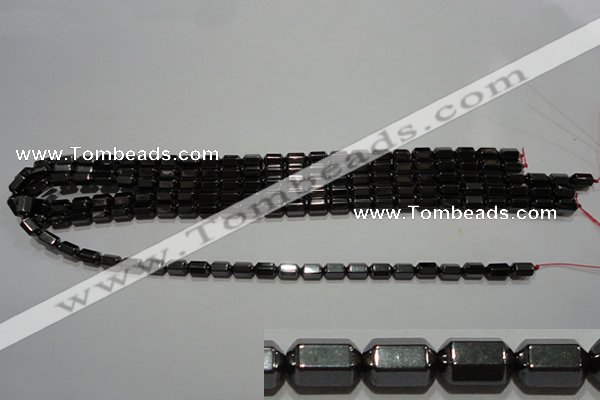 CMH127 15.5 inches 5*8mm magnetic hematite beads wholesale