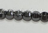 CMH129 15.5 inches 6*6mm pumpkin magnetic hematite beads