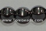 CMH130 15.5 inches 10*10mm pumpkin magnetic hematite beads