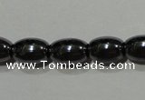 CMH146 15.5 inches 5*8mm rice magnetic hematite beads wholesale