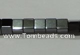 CMH159 15.5 inches 4*4mm cube magnetic hematite beads wholesale