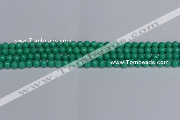 CMJ100 15.5 inches 6mm round Mashan jade beads wholesale