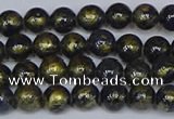 CMJ1005 15.5 inches 4mm round Mashan jade beads wholesale