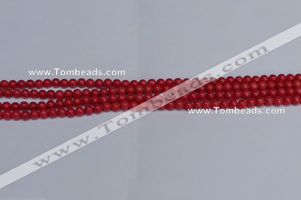 CMJ106 15.5 inches 4mm round Mashan jade beads wholesale