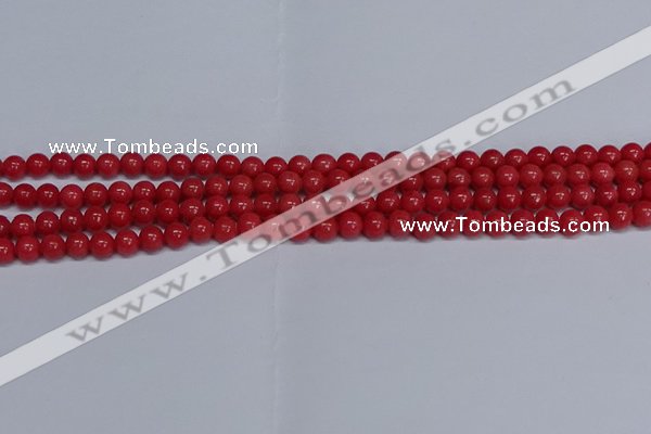 CMJ107 15.5 inches 6mm round Mashan jade beads wholesale