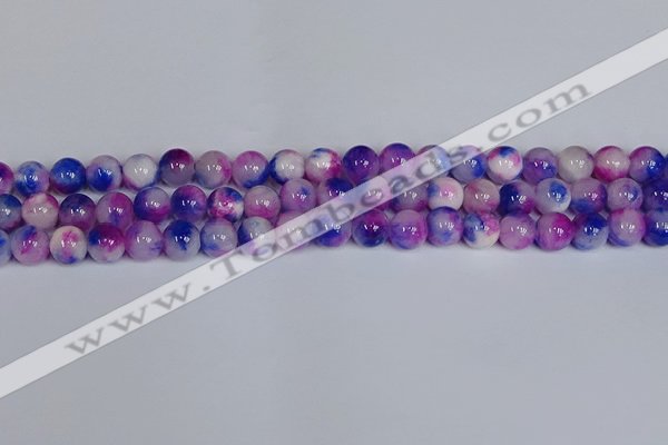 CMJ1101 15.5 inches 8mm round jade beads wholesale