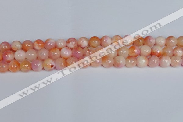 CMJ1126 15.5 inches 8mm round jade beads wholesale