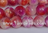 CMJ1146 15.5 inches 8mm round jade beads wholesale