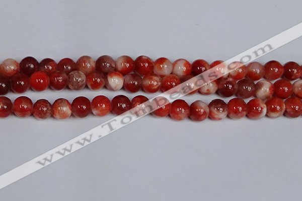 CMJ1156 15.5 inches 8mm round jade beads wholesale