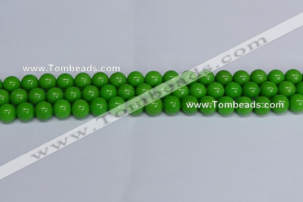 CMJ116 15.5 inches 10mm round Mashan jade beads wholesale