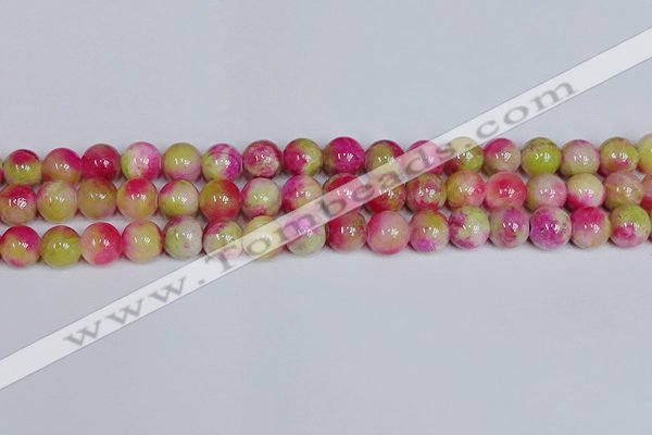 CMJ1161 15.5 inches 8mm round jade beads wholesale