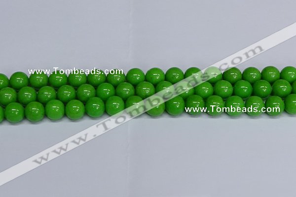 CMJ117 15.5 inches 12mm round Mashan jade beads wholesale