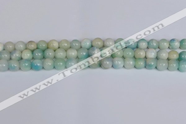 CMJ1191 15.5 inches 8mm round jade beads wholesale