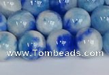 CMJ1196 15.5 inches 8mm round jade beads wholesale