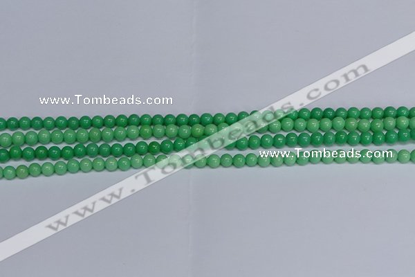 CMJ127 15.5 inches 4mm round Mashan jade beads wholesale