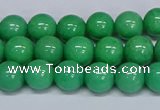 CMJ129 15.5 inches 8mm round Mashan jade beads wholesale