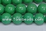 CMJ131 15.5 inches 12mm round Mashan jade beads wholesale