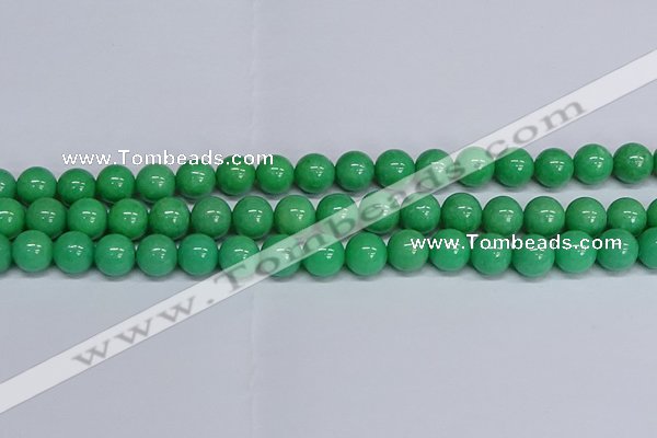 CMJ131 15.5 inches 12mm round Mashan jade beads wholesale