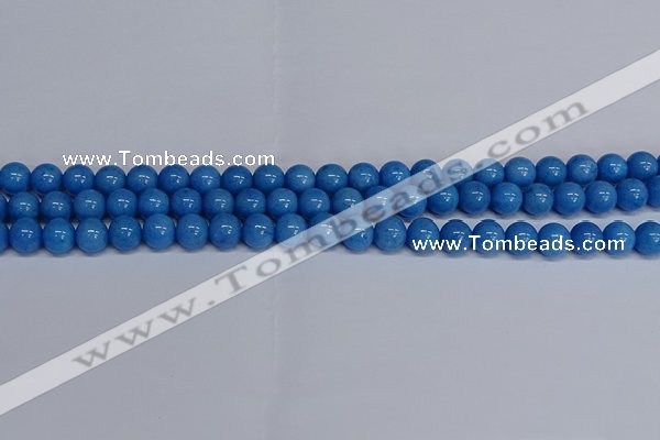 CMJ136 15.5 inches 8mm round Mashan jade beads wholesale