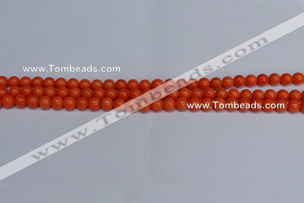 CMJ142 15.5 inches 6mm round Mashan jade beads wholesale