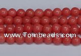 CMJ148 15.5 inches 4mm round Mashan jade beads wholesale