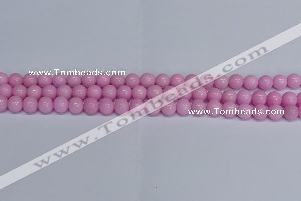 CMJ157 15.5 inches 8mm round Mashan jade beads wholesale