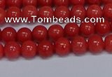 CMJ16 15.5 inches 6mm round Mashan jade beads wholesale