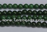 CMJ176 15.5 inches 4mm round Mashan jade beads wholesale