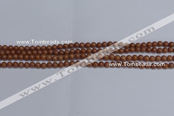 CMJ183 15.5 inches 4mm round Mashan jade beads wholesale