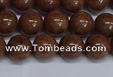 CMJ187 15.5 inches 12mm round Mashan jade beads wholesale