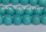 CMJ193 15.5 inches 10mm round Mashan jade beads wholesale